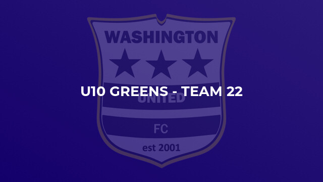U10 Greens - Team 22