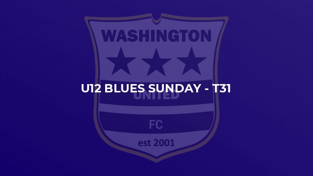 U12 Blues Sunday - T31