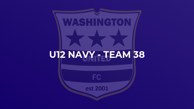 U12 Navy - Team 38