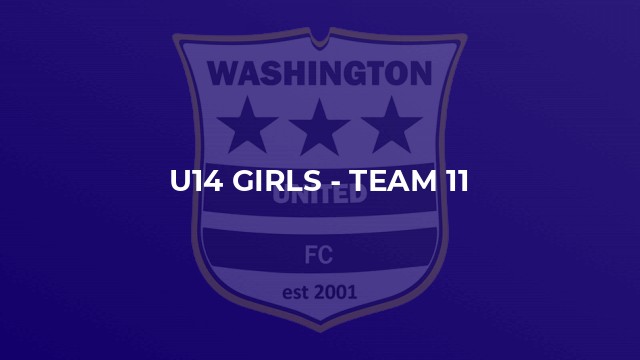 U14 Girls - Team 11