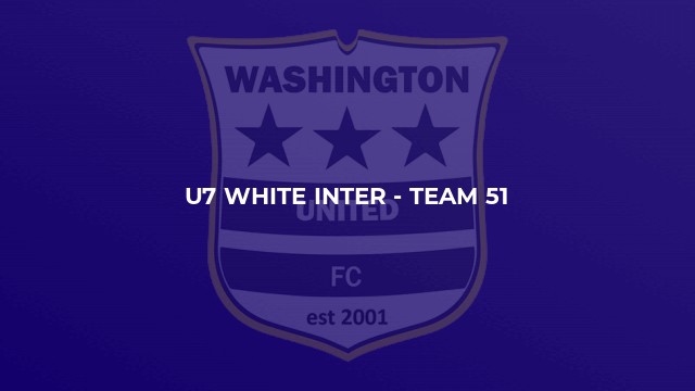 U7 White Inter - Team 51