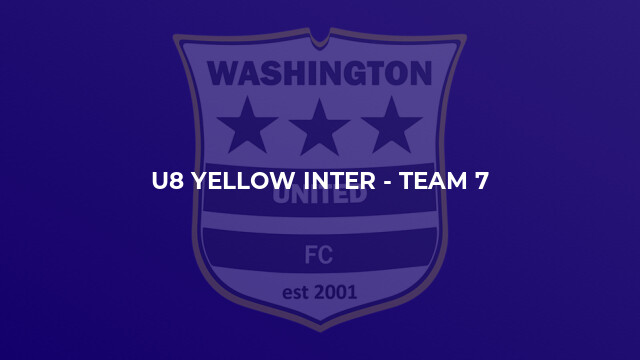U8 Yellow Inter - Team 7