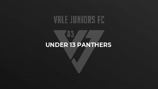 Under 13 Panthers