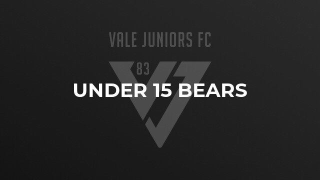 Under 15 Bears