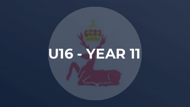 U16 - Year 11