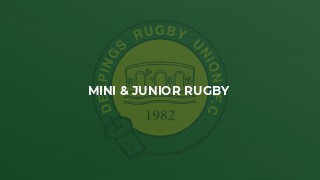 Mini & Junior Rugby