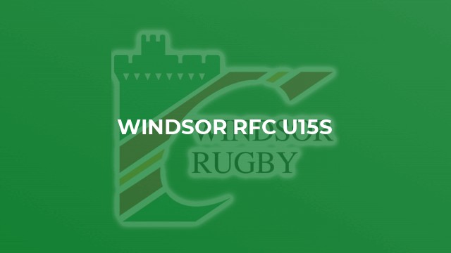 WINDSOR RFC U15s