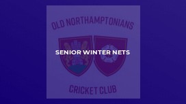 Senior Winter Nets