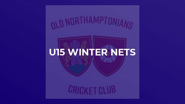 U15 Winter Nets