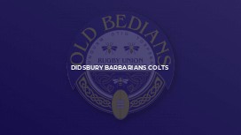 Didsbury Barbarians Colts