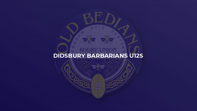Didsbury Barbarians U12s