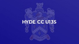 Hyde CC U13s