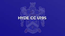 Hyde CC U19s