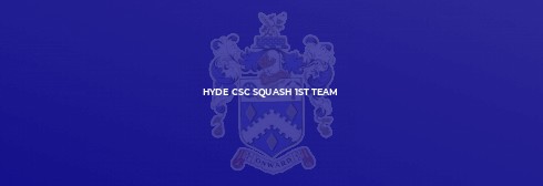 Hyde CSC Squash 1st Team 5 - 0 The Northern 2
