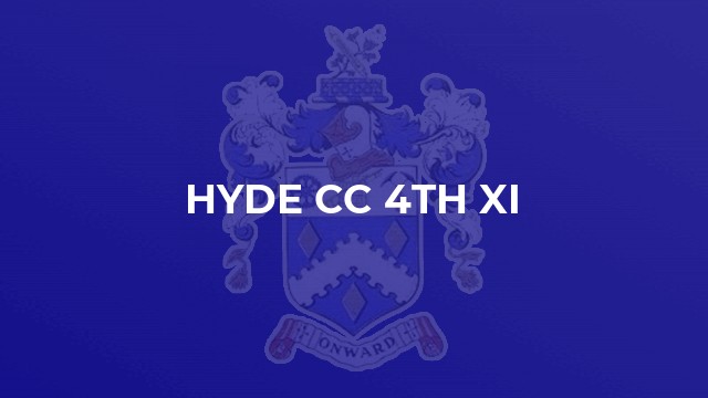Hyde CC 4th XI