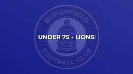 Under 7s - Lions