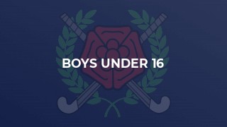 Boys Under 16