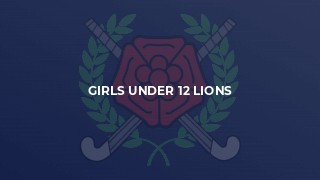 Girls Under 12 Lions