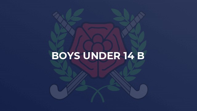 Boys Under 14 B