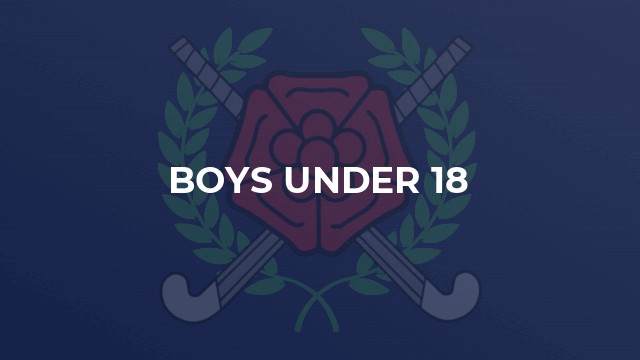 Boys Under 18