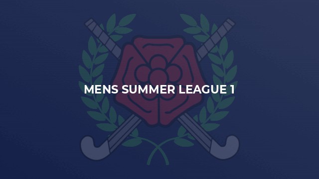 Mens Summer League 1