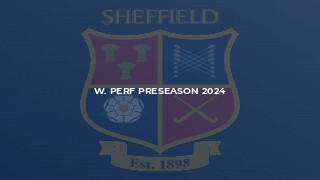 W. Perf Preseason 2024