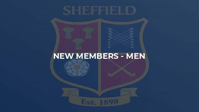 New Members - Men