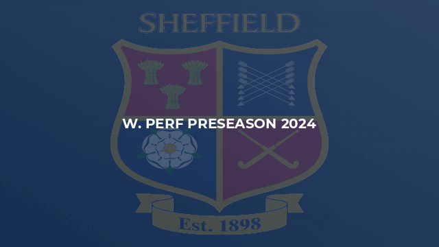 W. Perf Preseason 2024