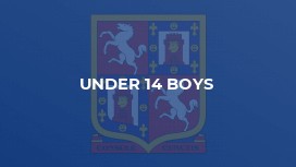 Under 14 Boys