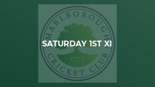 Saturday 1st XI