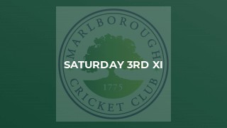 Saturday 3rd XI