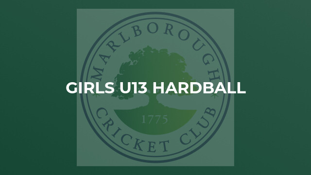 Girls U13 Hardball
