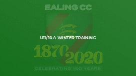 U11/10 A Winter Training