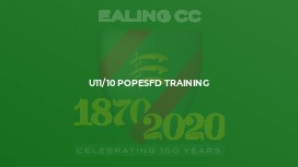 U11/10 Popesfd Training