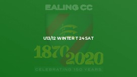 U13/12 Winter T 24 Sat