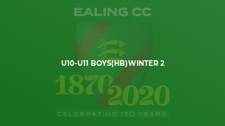 U10-U11 Boys(HB)Winter 2