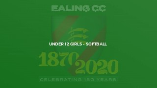 Under 12 Girls - Softball