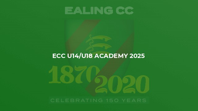 ECC U14/U18 Academy 2025