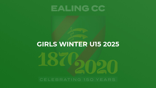 Girls Winter U15 2025