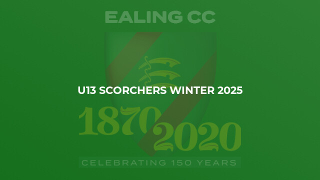 U13 Scorchers Winter 2025