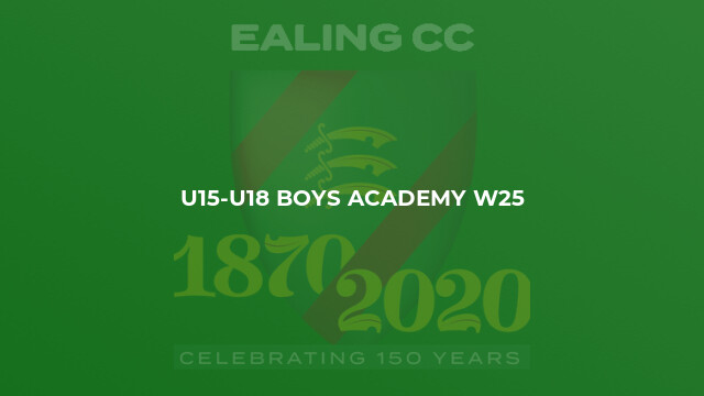 U15-U18 Boys Academy W25