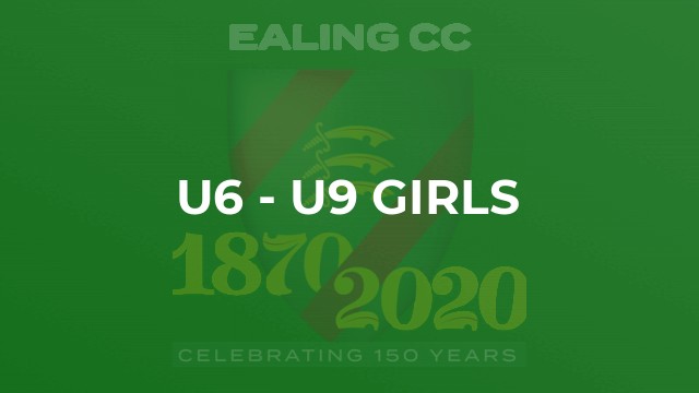 U6 - U9 Girls