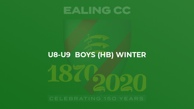 U8-U9  Boys (HB) Winter