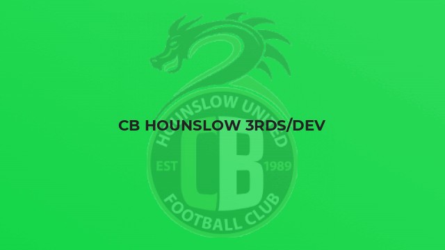 CB Hounslow 3rds/Dev