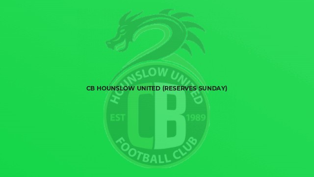 CB Hounslow United (Reserves Sunday)