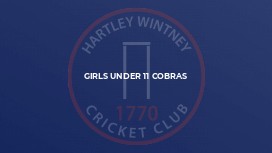 Girls Under 11 Cobras