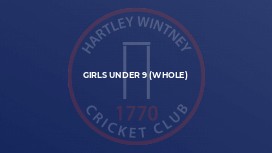 Girls Under 9 (whole)