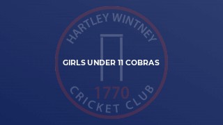 Girls Under 11 Cobras