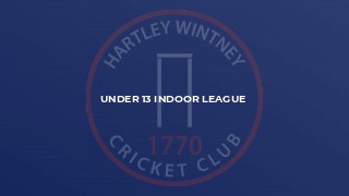 Under 13 Indoor League