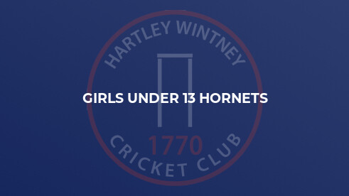 Yateley CC U13 Girls versus Hartley Wintney U13 Girls Hurricanes